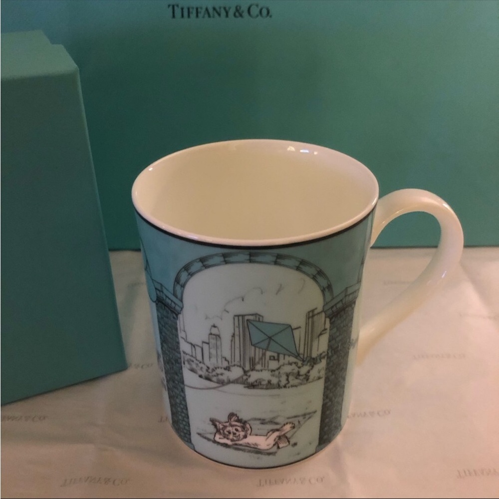 Tiffany & Co. Illustrated Yorkie Cup/Mug